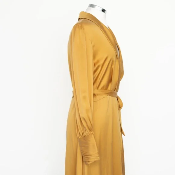 Zimmermann. Silk Wrap Midi Dress. - Picture 12 of 15